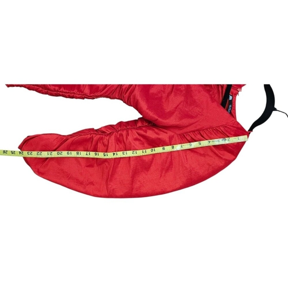 Rare Zara Red Draped Mini Dress. Size S - Picture 11 of 15